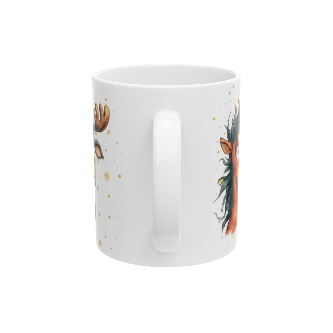 Happy Holi-neighs Ceramic Mug