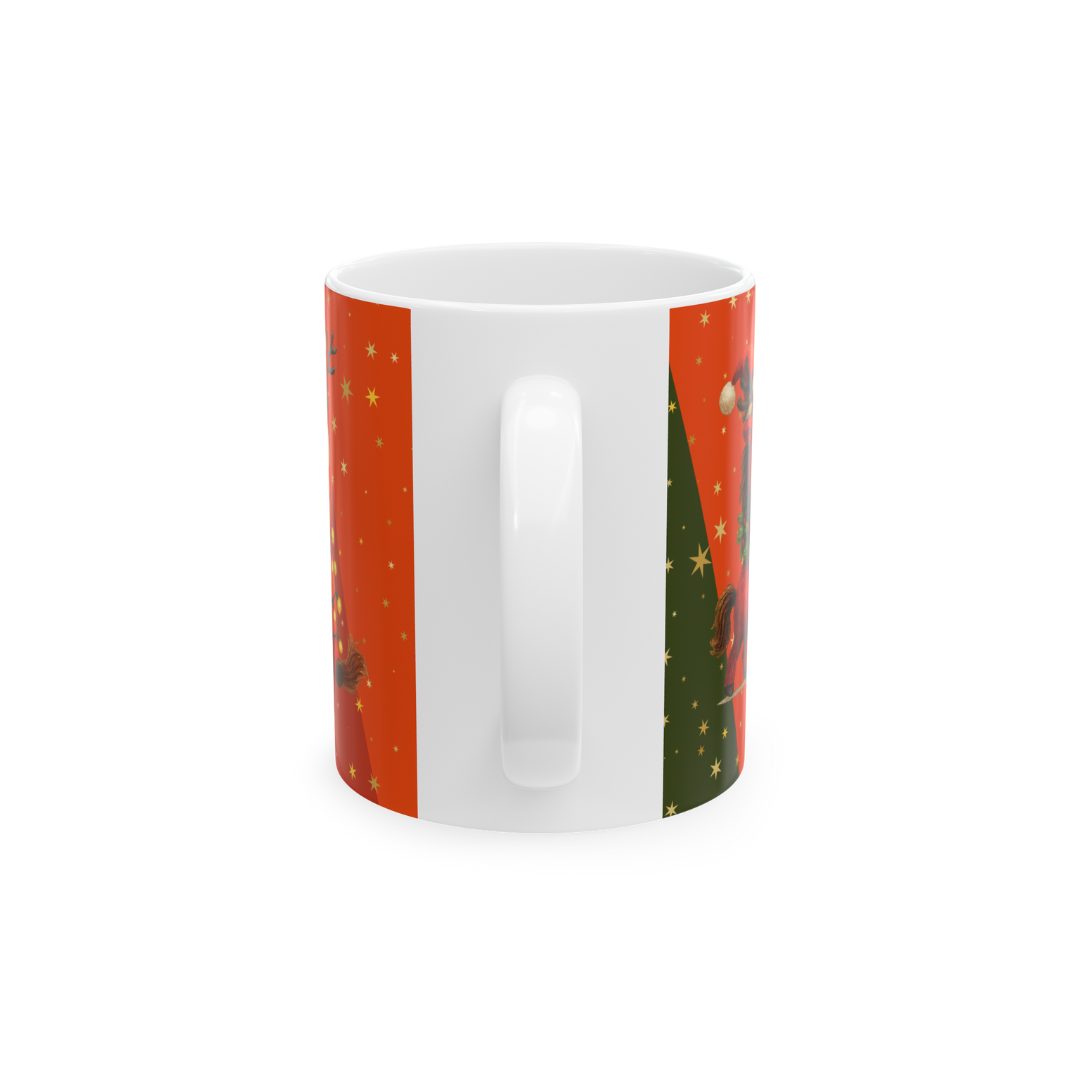 Happy Horsemas Ceramic Mug