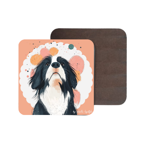 Boho Dog Coasters