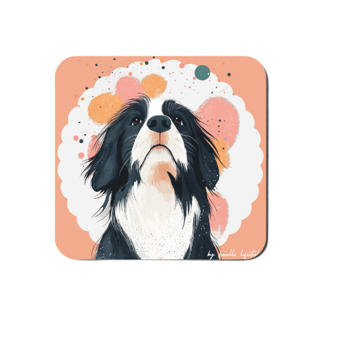 Boho Dog Coasters