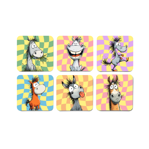 Cute Cartoon Horse Magnets
