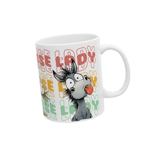 Crazy Horse Lady Ceramic Mug