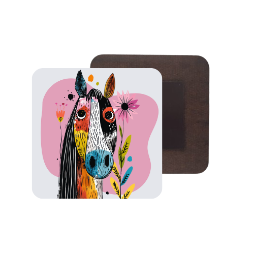 Colourful Quirky Horse Magnets