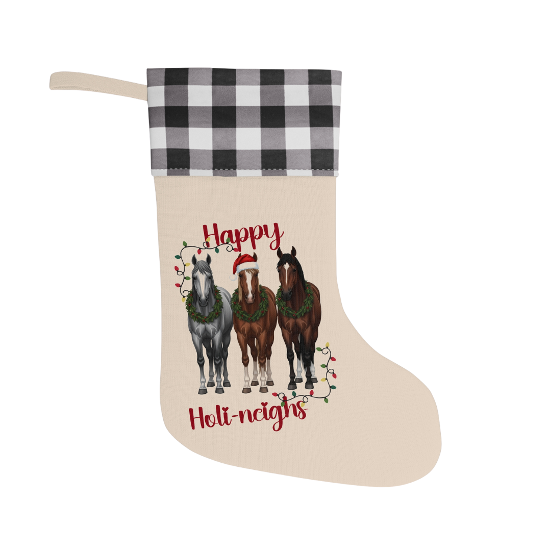 Happy Holi-neighs Christmas Stocking