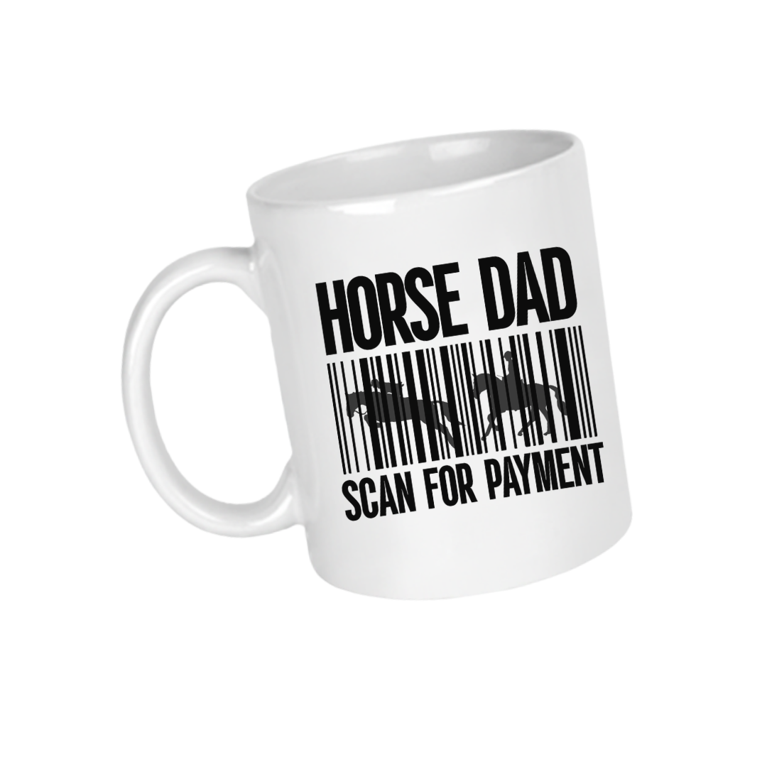 Horse Dad Ceramic Mug