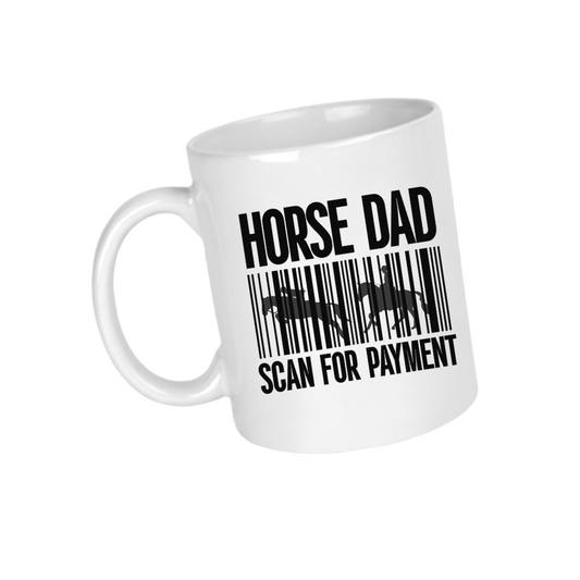 Horse Dad Ceramic Mug