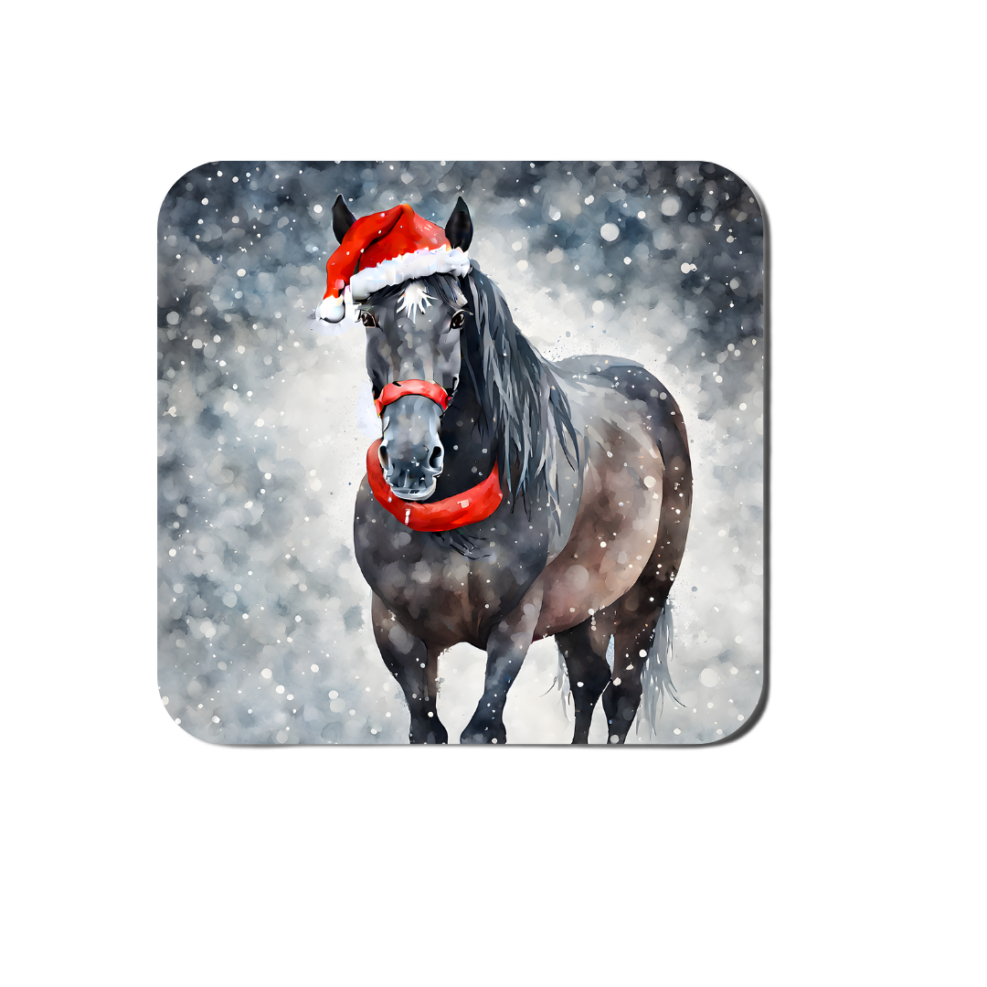 Christmas Horse Coasters