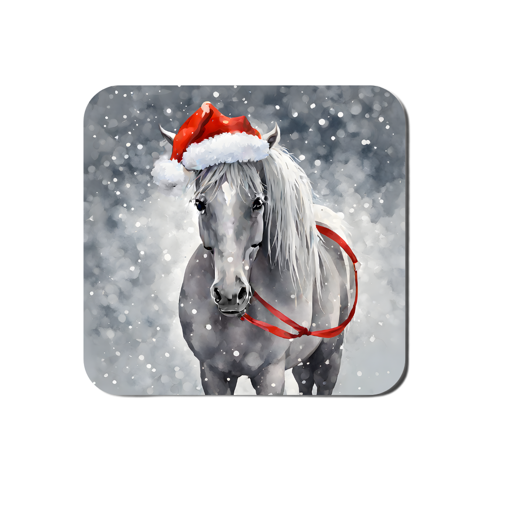 Christmas Horse Coasters