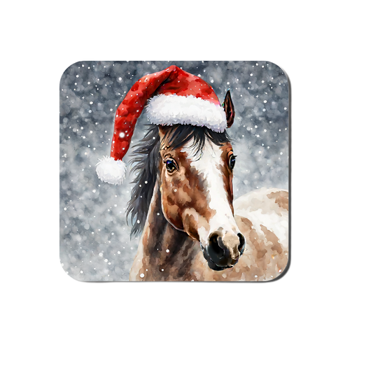 Christmas Horse Coasters