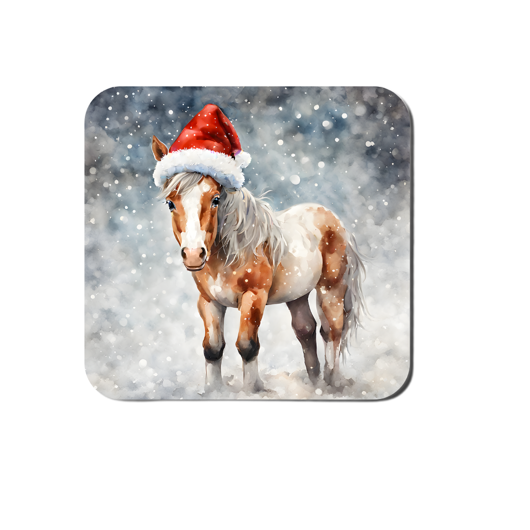 Christmas Horse Coasters
