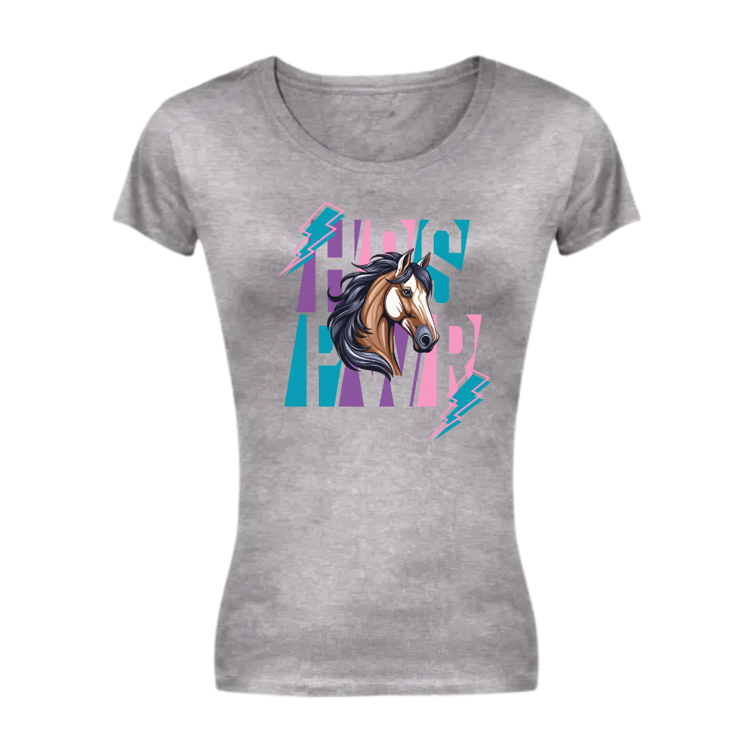 Horse Power Grey T-shirt