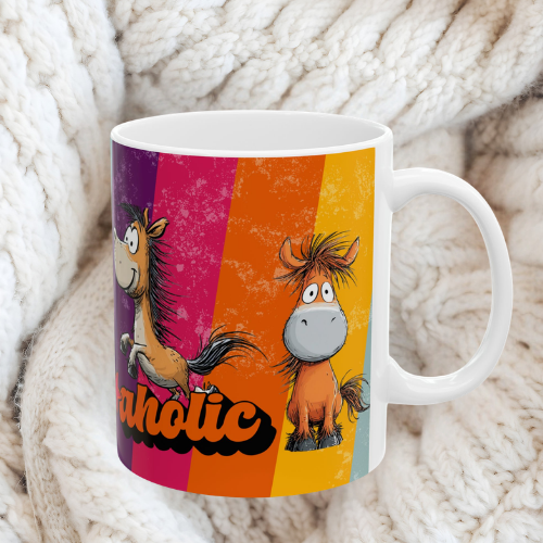 Horseaholic Ceramic Mug