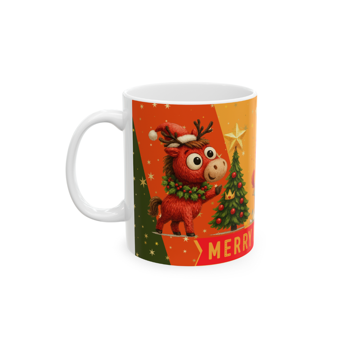 Happy Horsemas Ceramic Mug