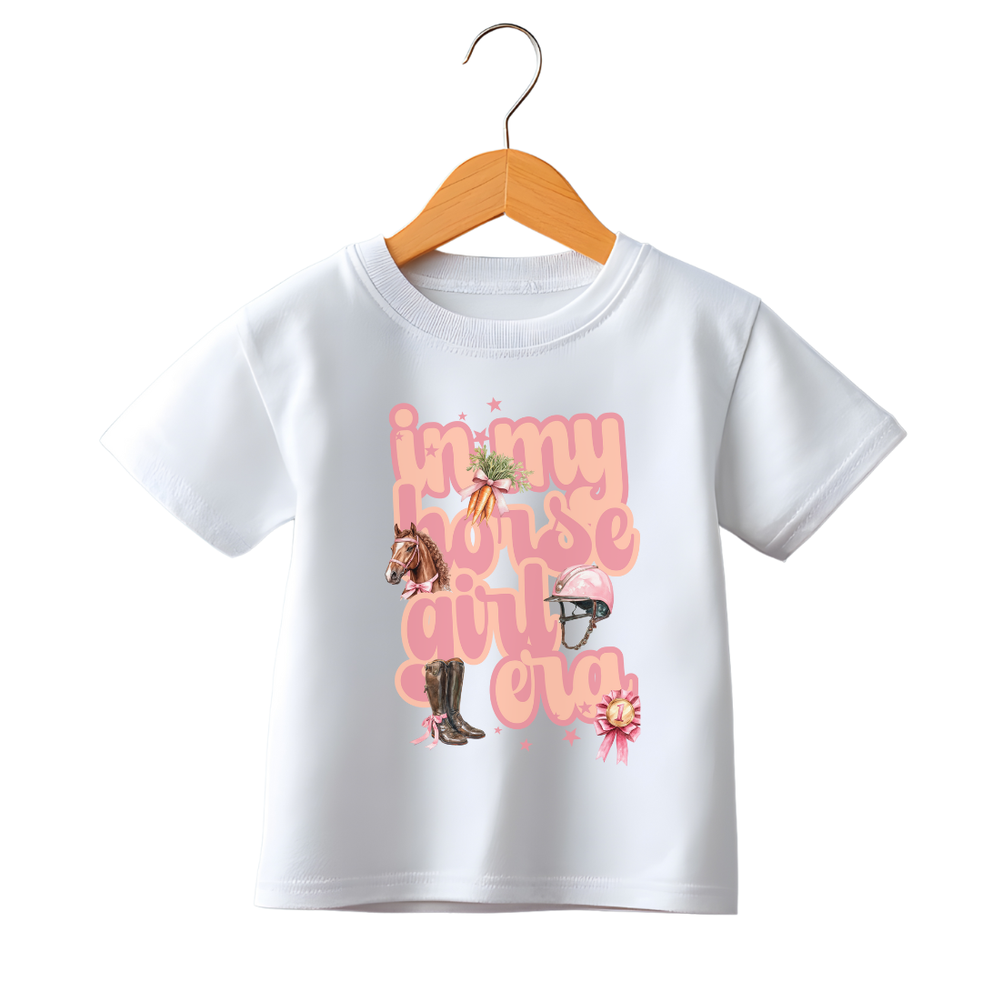 In My Horse Girl Era Kids T-Shirt