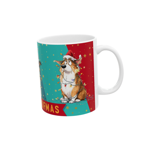 Merry Woofmas Ceramic Mug