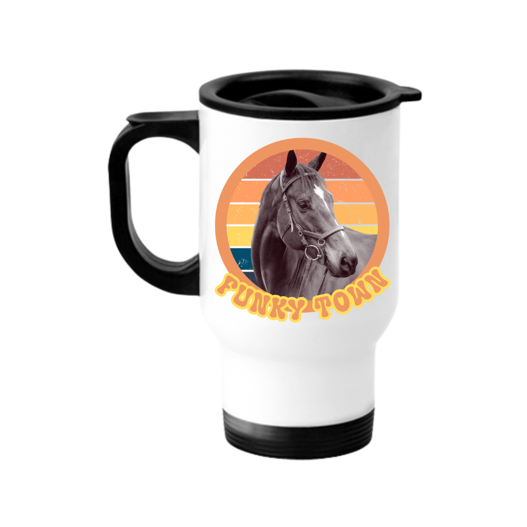Personalised Horse Travel Mug
