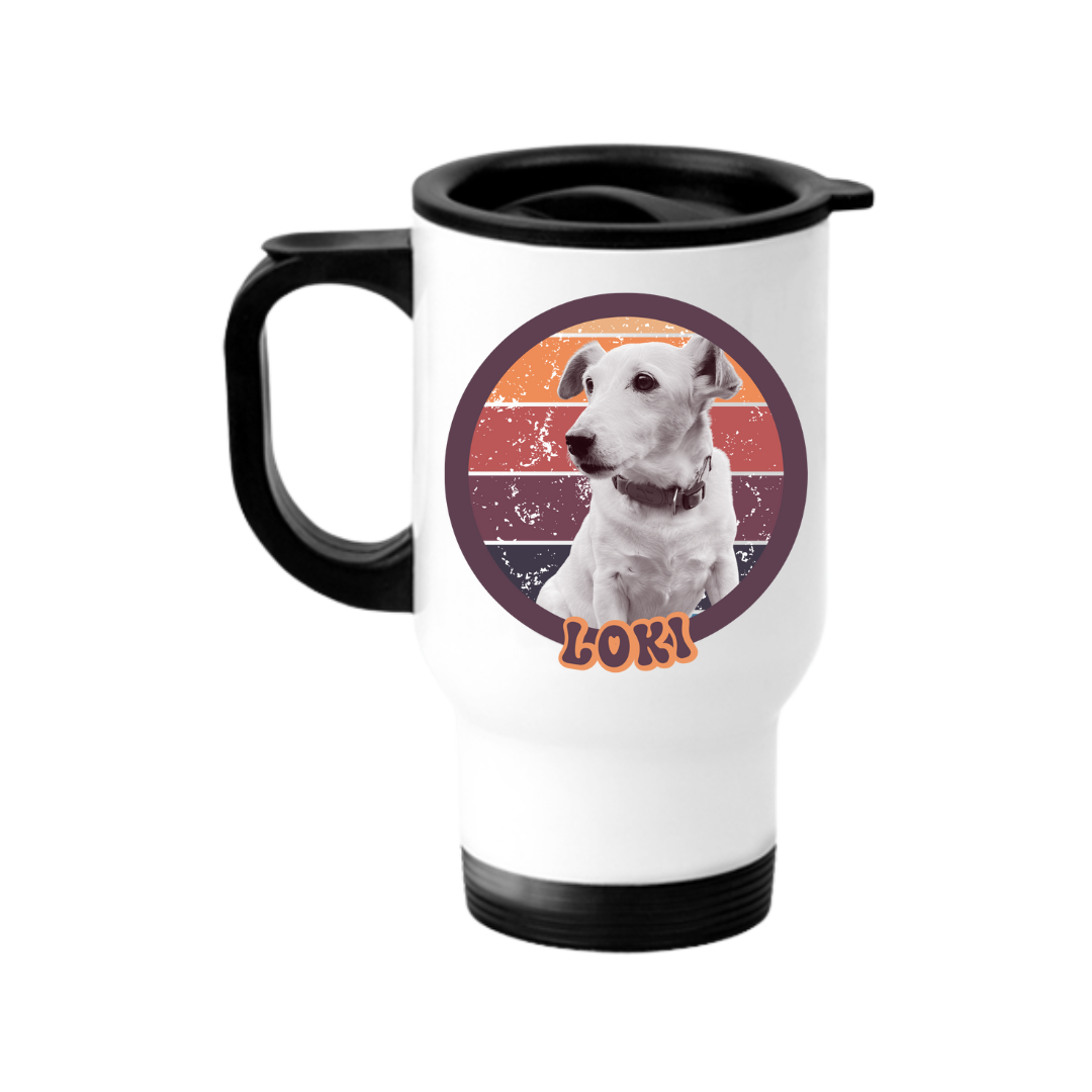 Personalised Dog Travel Mug