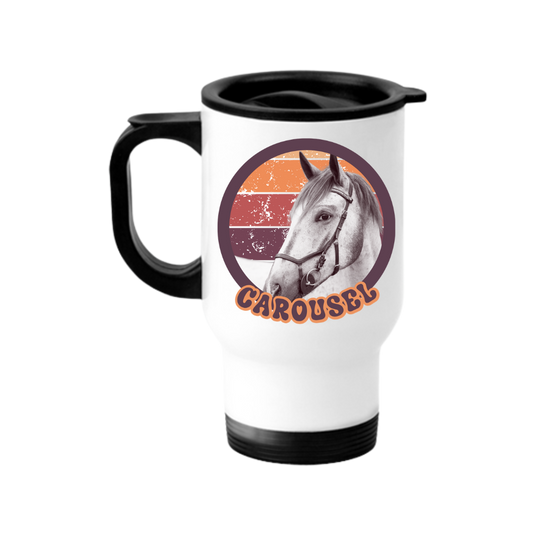 Personalised Horse Travel Mug