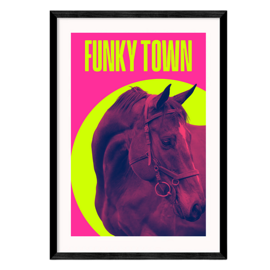 Personalised Pop Art Horse Poster