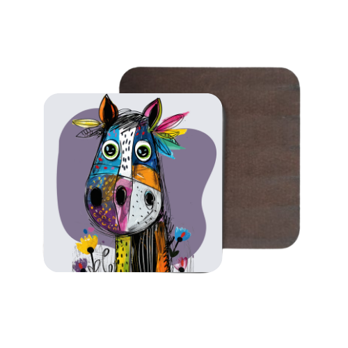 Quirky Horse Coasters