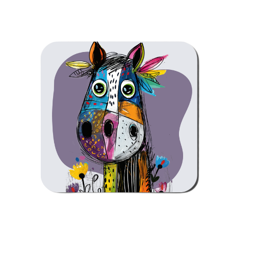 Quirky Horse Coasters
