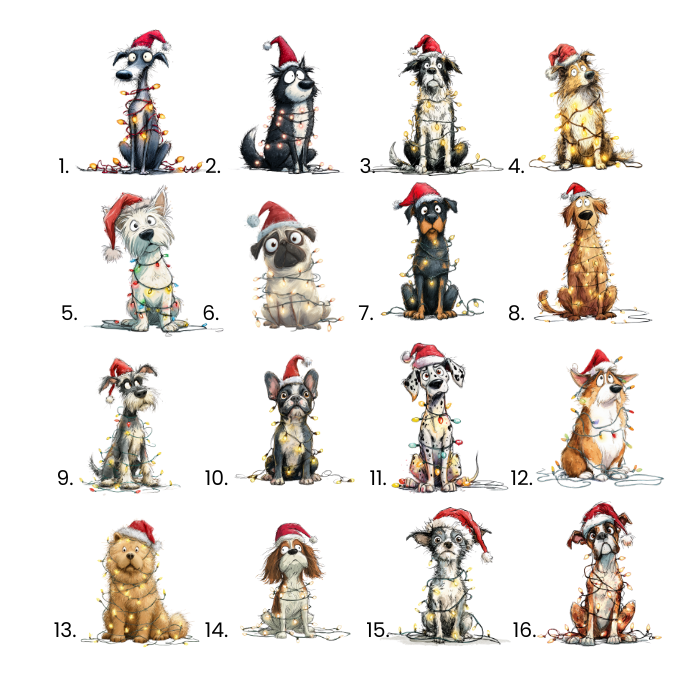 Good Dog Personalised Christmas Stocking