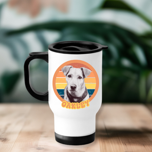 Personalised Dog Travel Mug