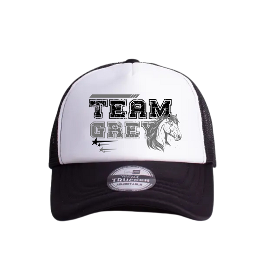Team Grey Two Tone Trucker Cap