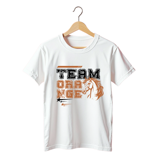 Team Orange Equestrian T-shirt