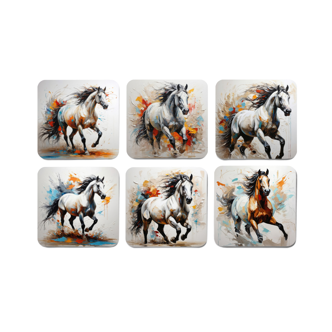 Watercolour Horse Magnets