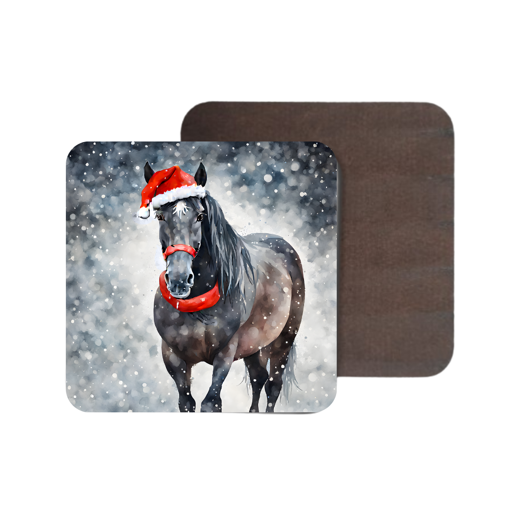 Christmas Horse Coasters